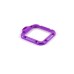 Aluminum LANYARD Lens Ring Mount Bumper with Screwdriver for GoPro Hero 3 - Purple