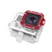 Aluminum LANYARD Lens Ring Mount Bumper with Screwdriver for GoPro Hero 3 - Red