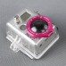 Aluminum LANYARD RING Mount for GoPro Hero 2 - Magenta