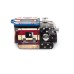 American Flag Case Sticker for GoPro Hero 3 Housing