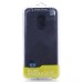 Anti Slip Slim Armor Pattern TPU Back Case Cover for Samsung Galaxy S5 - Black