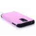 Anti Slip Slim Armor Pattern TPU Back Case Cover for Samsung Galaxy S5 - Pink