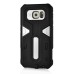 Armor Hybrid PC And TPU Protective Cell Phone Back Case For Samsung Galaxy S6 G920 - Silver