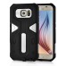 Armor Hybrid PC And TPU Protective Cell Phone Back Case For Samsung Galaxy S6 G920 - Silver