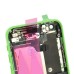 Back Cover Housing Assembly with Middle Frame for iPhone 5c - Green