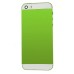 Back Cover Housing Assembly with Middle Frame for iPhone 5s - Green