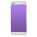 Back Cover Housing Assembly with Middle Frame for iPhone 5s - Purple