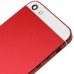 Back Cover Housing Assembly with Middle Frame for iPhone 5s - Red