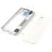 Back Cover Housing with Middle Frame for Samsung Galaxy S5 G900 - Silver/White