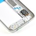 Back Cover Housing with Middle Frame for Samsung Galaxy S5 G900 - Silver/White