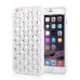 Beautiful Glittering Diamond TPU Protective Case for iPhone 6 4.7 inch - Silver/White