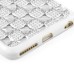 Beautiful Glittering Diamond TPU Protective Case for iPhone 6 Plus - Silver/White