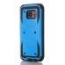 Belt Clip Holster Shell PC Hard Back Case Cover for Samsung Galaxy S7 G930 - Blue