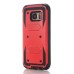 Belt Clip Holster Shell PC Hard Back Case Cover for Samsung Galaxy S7 G930 - Red