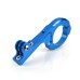 Bike Motorcycle Aluminum Handlebar Bar Mount Adapter for GoPro Hero 3+ / 3 / 2 / 1 - Blue