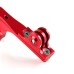 Bike Motorcycle Aluminum Handlebar Bar Mount Adapter for GoPro Hero 3+ / 3 / 2 / 1 - Red