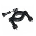 Black Bike Motorcycle Roll Bar Mount for GoPro Hero 3+ / 3 / 2 / 1