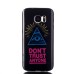 Black Don't Trust Anyone Ultra Slim Soft TPU Case Back Cover for Samsung Galaxy S7 G930
