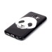 Black Panda Face Ultra Slim Soft TPU Case Back Cover for Samsung Galaxy S7 G930