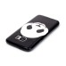 Black Panda Face Ultra Slim Soft TPU Case Back Cover for Samsung Galaxy S7 G930