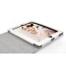 Bling Rhinestone Studded Leather Case For iPad 2 / 3 / 4 - White