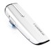 Bluetooth 3.0 Dual Track Stereo Headset For All Bluetooth Enabled Devices  - White(including a Mono Earpiece)