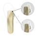 Bluetooth 4.0 Stereo Headset For All Bluetooth Enabled Devices  - Light Gold (including a Mono Earpiece)