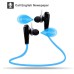 Bluetooth Wireless Headset Stereo Sport Earphone For iPhone Samsung - Blue