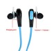 Bluetooth Wireless Headset Stereo Sport Earphone For iPhone Samsung - Blue