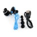 Bluetooth Wireless Headset Stereo Sport Earphone For iPhone Samsung - Blue