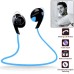 Bluetooth Wireless Headset Stereo Sport Earphone For iPhone Samsung - Blue