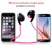 Bluetooth Wireless Headset Stereo Sport Earphone For iPhone Samsung - Pink