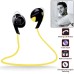 Bluetooth Wireless Headset Stereo Sport Earphone For iPhone Samsung - Yellow