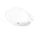 Bluetooth Wireless Stereo Neckband Earphone for iPhone Samsung Smartphone - White