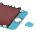 Bright Color iPhone 5 Digitizer Touch Panel Screen With LCD Display Screen + Flex Cable + Supporting Frame + Home Button - Blue