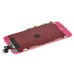 Bright Color iPhone 5 Digitizer Touch Panel Screen With LCD Display Screen + Flex Cable + Supporting Frame + Home Button - Pink