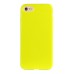 Candy Color Slim TPU Case Cover for iPhone 7 - Green yellow