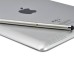 Capacitive Stylus + Twisting Pen For iPhone iPod iPad - Silver (With Gold Clip)