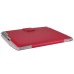 Carbon Fiber Horizontal Flip Leather Case Cover For iPad 2 / 3 / 4 - Red