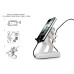 Cell Mate Holder For Mobile Phone Music Player - White