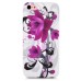 Charming Lotus Flower Pattern Soft TPU Gel Case Cover For iPhone 5C