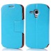 Chic Magnetic Folio Pull-Up Leather Card Slot Wallet Flip Stand Case Cover For Samsung Galaxy S3 Mini I8190 I8195