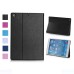 Chic Retro Fashion Shock-Proof Hybrid Folio PU Leather Flip Stand Case Cover With Wake Sleep For iPad Air (iPad 5)