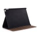 Classical Flip Stand Leather Smart Cover Case with Card Slots and Wake / Sleep Function for iPad Air 2 (iPad 6) - Blackish Green