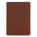 Classical Flip Stand Leather Smart Cover Case with Card Slots and Wake / Sleep Function for iPad Air 2 (iPad 6) - Dark Brown