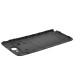 Classical Lychee Grain Leather Back Cover For Samsung Galaxy Note 2 N7100 - Black