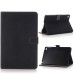 Classical Magnetic Flip Stand Leather Smart Cover Case With Wake / Sleep Function For iPad Mini 4 - Black