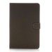 Classical Magnetic Flip Stand Leather Smart Cover Case With Wake / Sleep Function For iPad Mini 4 - Gray-Brown