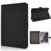 Classical Magnetic Flip Stand Leather Smart Cover Case with Wake / Sleep Function for iPad Air 2 (iPad 6) - Black