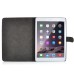 Classical Magnetic Flip Stand Leather Smart Cover Case with Wake / Sleep Function for iPad Air 2 (iPad 6) - Black